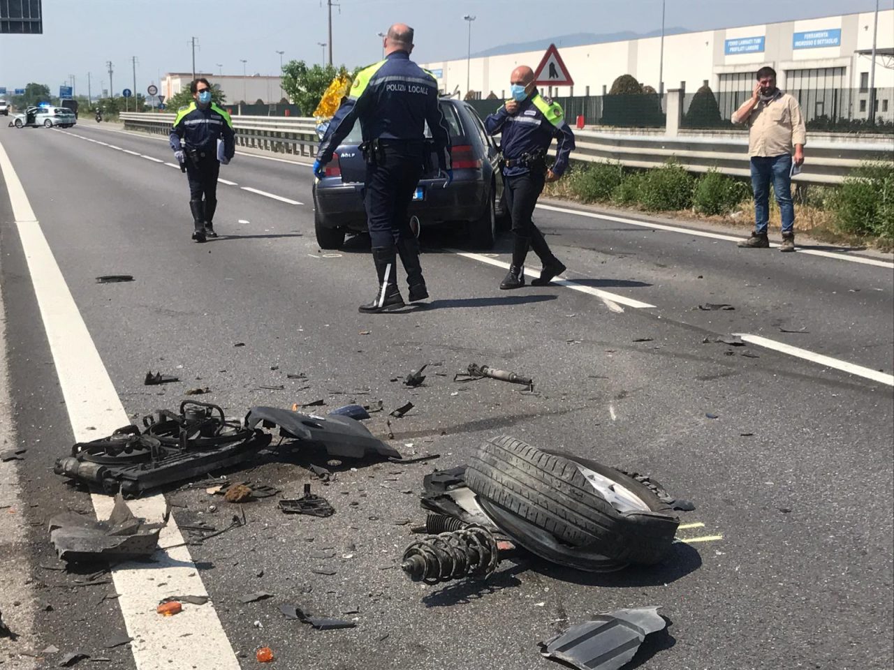 Montichiari incidente