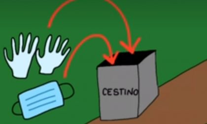 Chiari: dalla mozione al video per il corretto smaltimento dei Dpi