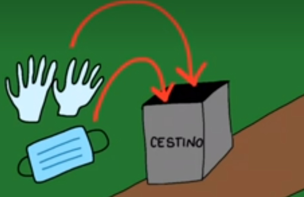 Chiari: dalla mozione al video per il corretto smaltimento dei Dpi