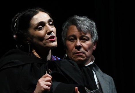 Elena Bucci e Marco Sgrosso in Ottocento