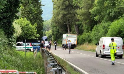 Ciclista perde la vita a Salò lungo la ss45bis all’altezza di via dei Colli