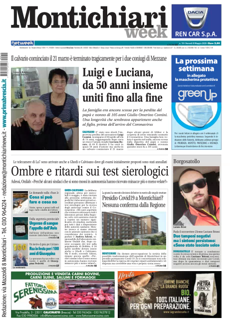 MontichiariWeek è in edicola