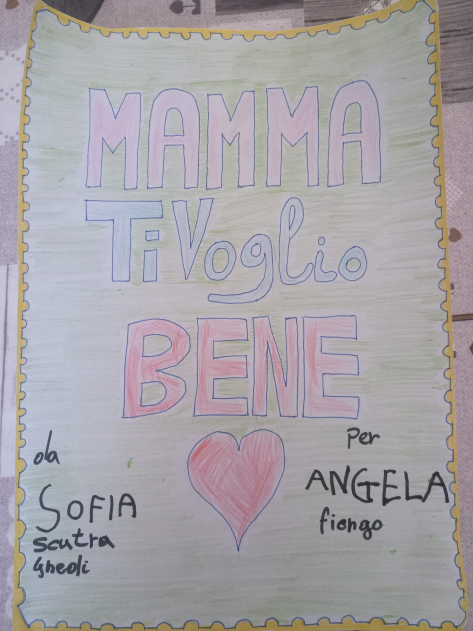 Per mamma Angela da Sofia