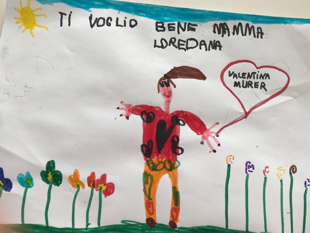 Ti voglio bene mamma Loredana da Valentina Murer