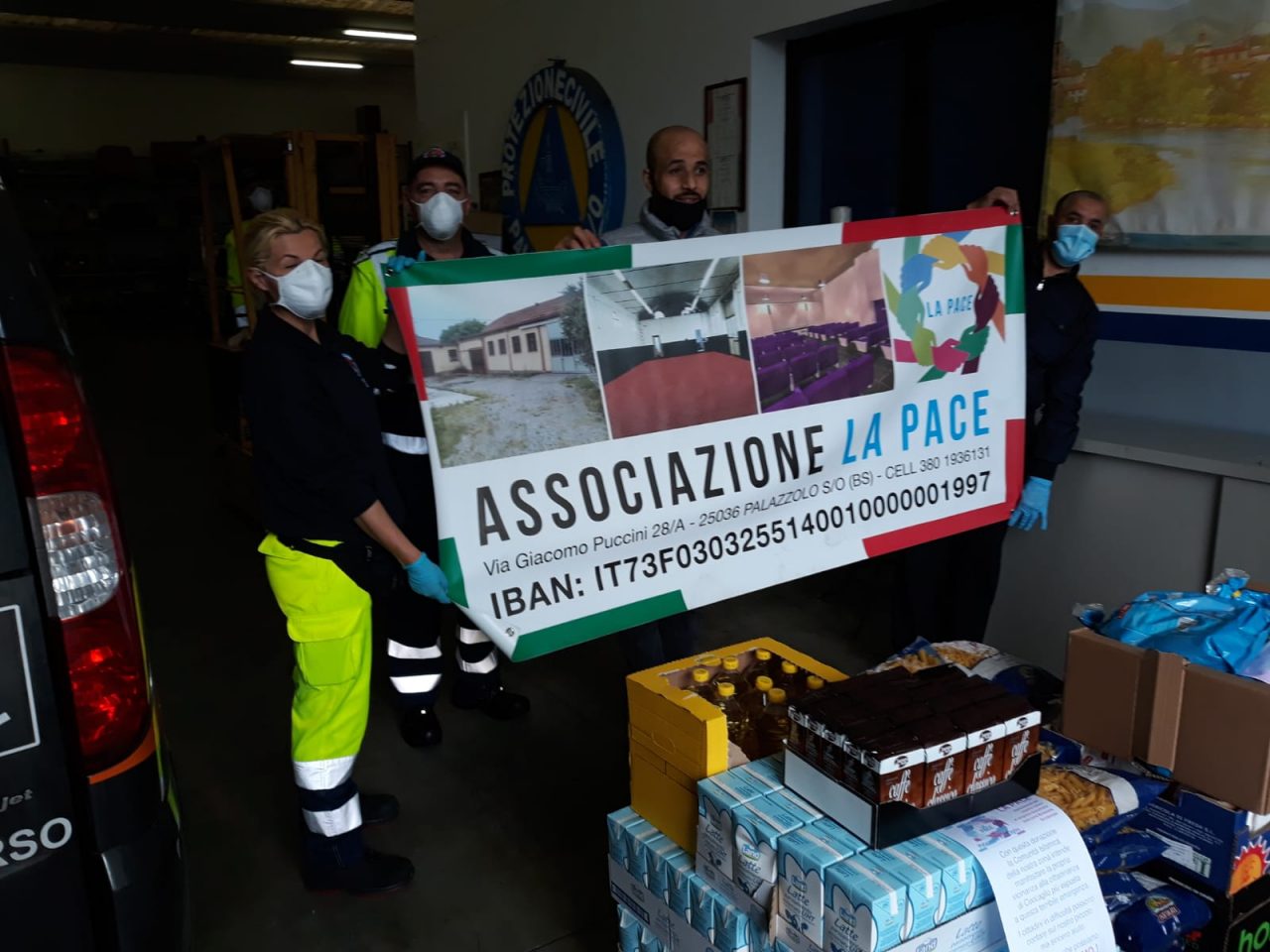 Un gesto di grande solidarietà all’insegna de “La Pace”