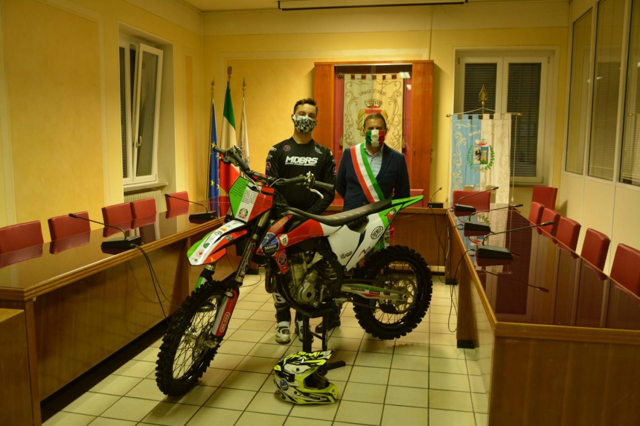 Un “moto” di riconoscenza per chi ha lottato contro il Covid