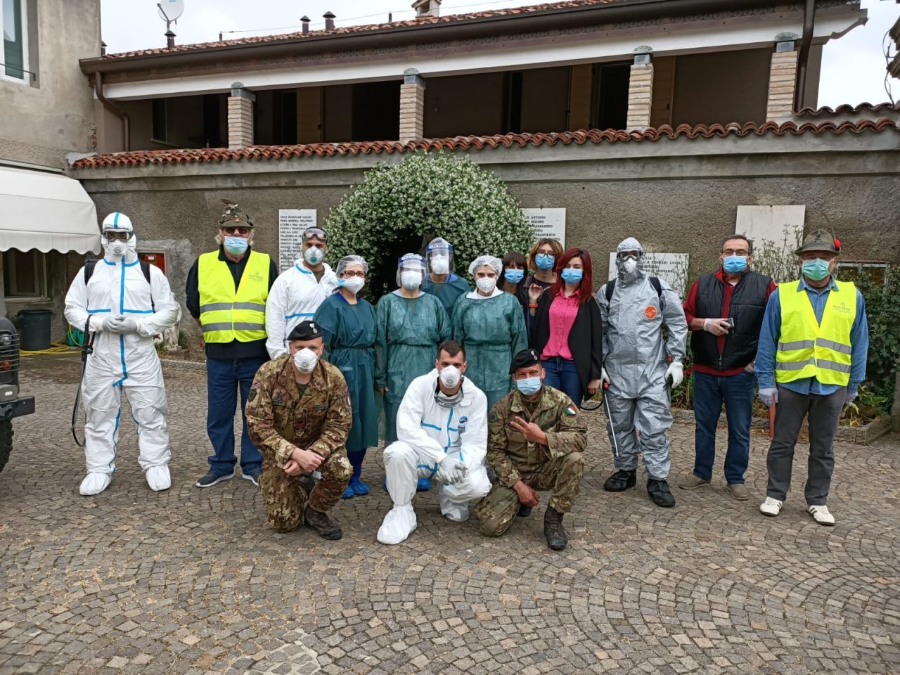 L’Rsa di Seniga sanificata dall’Esercito