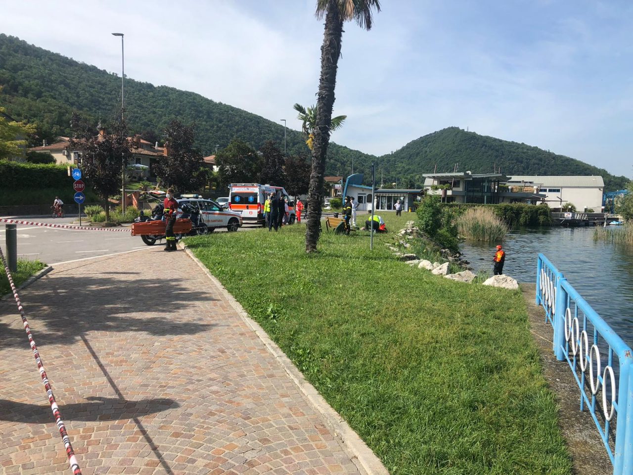 Rinvenuto corpo senza vita nel lago