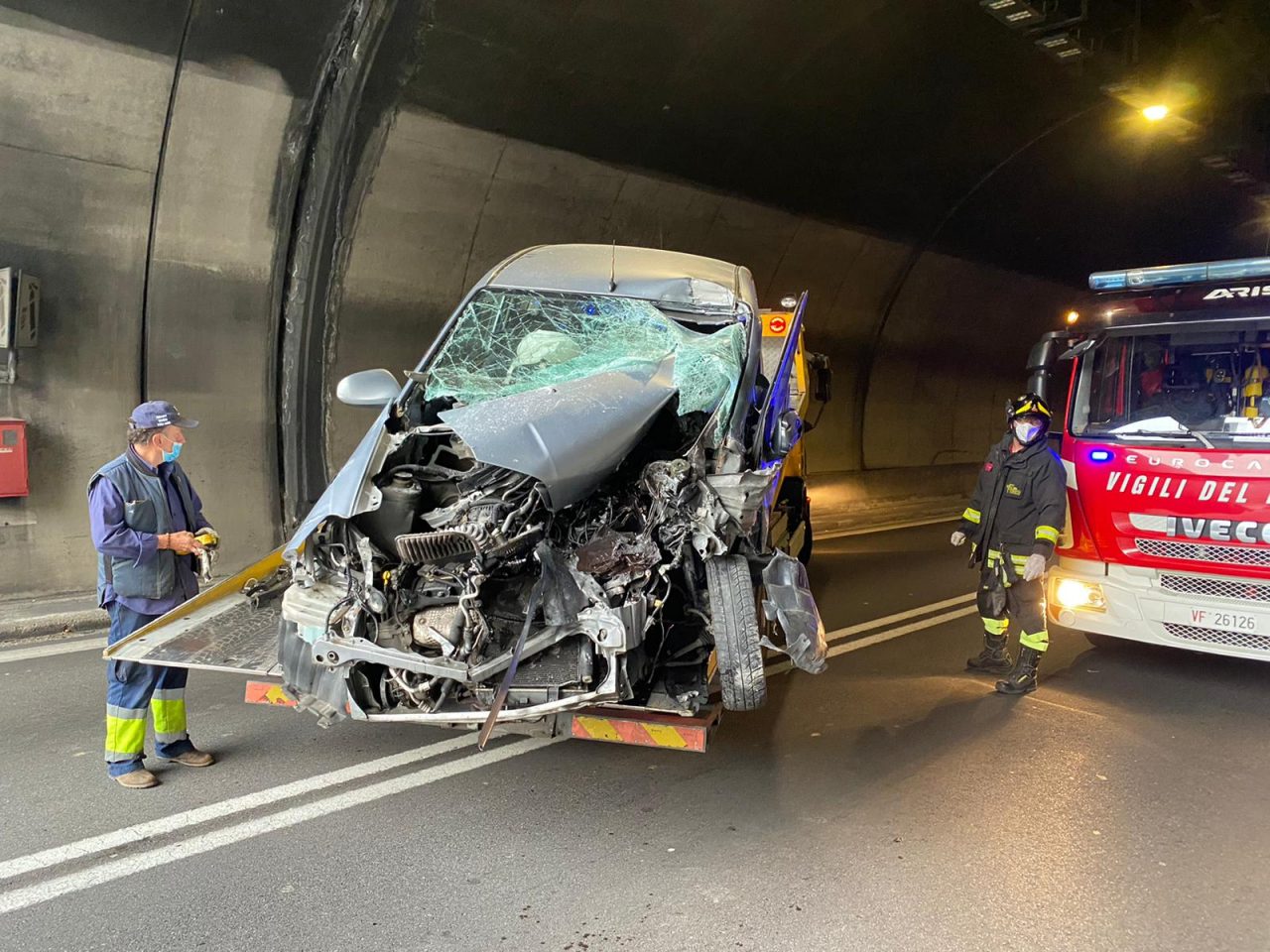 Grave incidente sulla sp 510 all’altezza di Sale Marasino