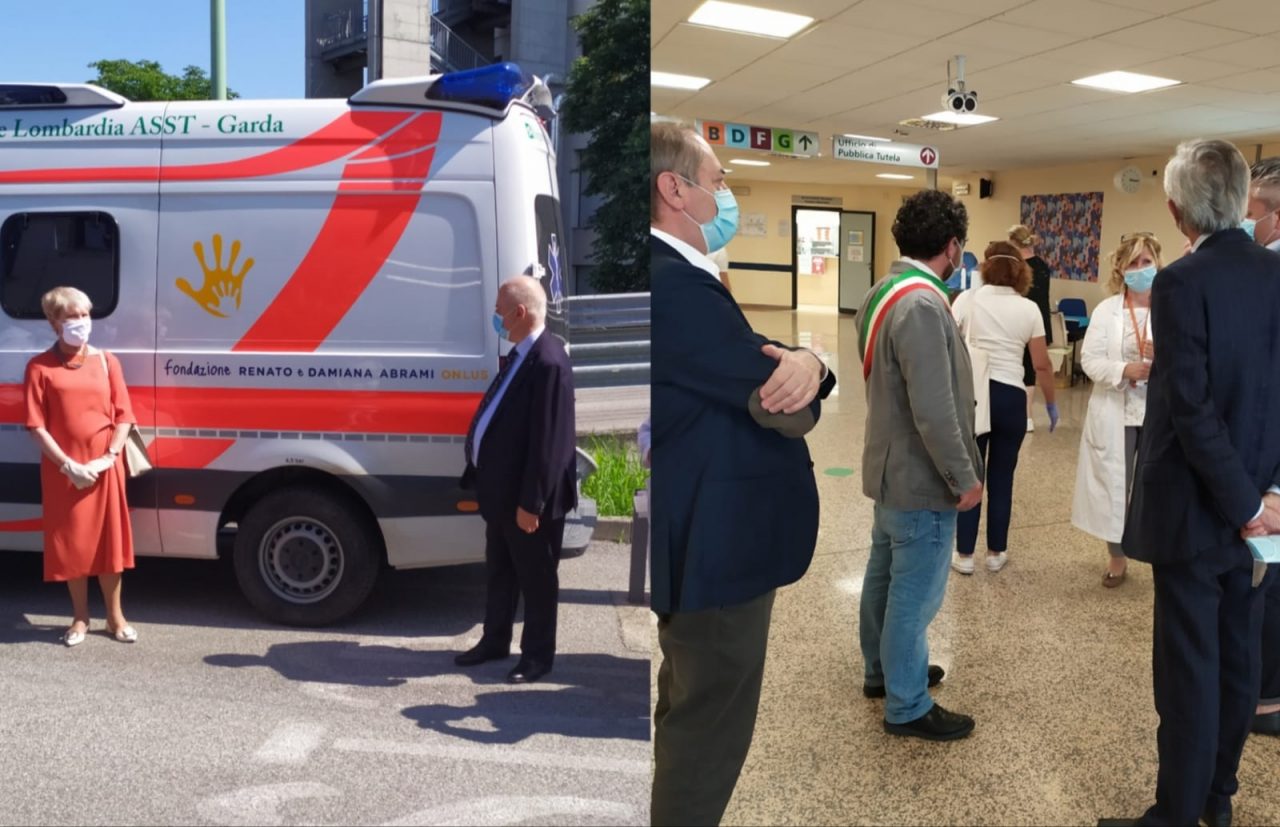 Un termoscanner e una nuova ambulanza rinforzano l’ospedale di Manerbio