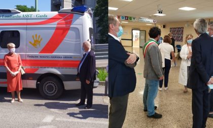 Un termoscanner e una nuova ambulanza rinforzano l'ospedale di Manerbio