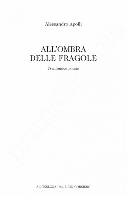 Pontevico libro del poeta Alessandro Apolli