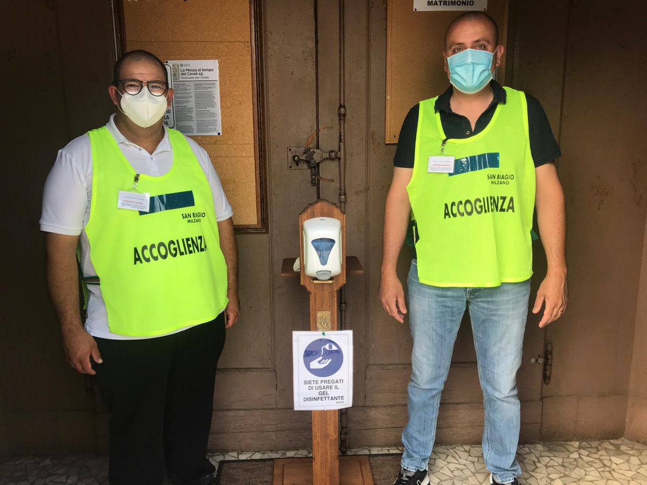 La comunità di Milzano torna ad assistere di persona alla santa messa