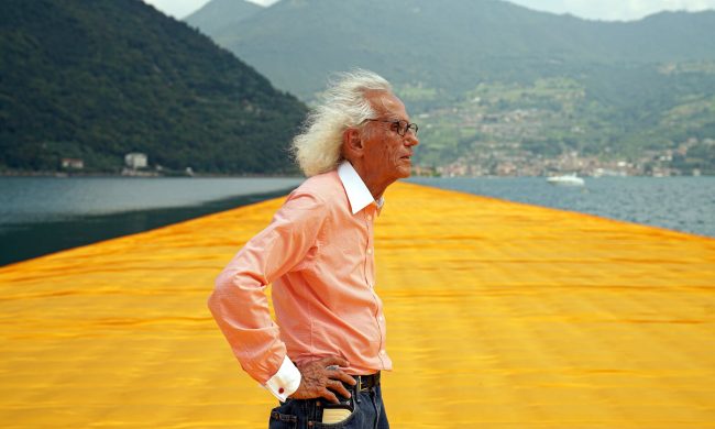 E’ morto Christo, l’artista della passerella sul lago d’Iseo
