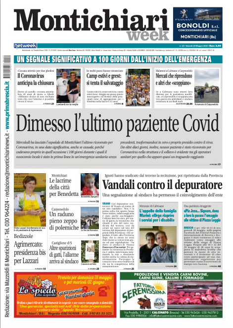 MontichiariWeek è in edicola