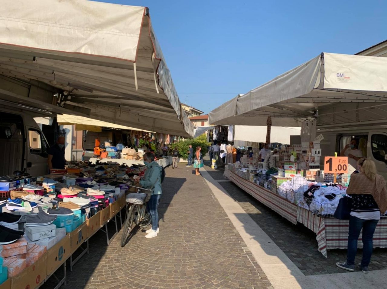 E’ tornato il mercato in centro a Chiari