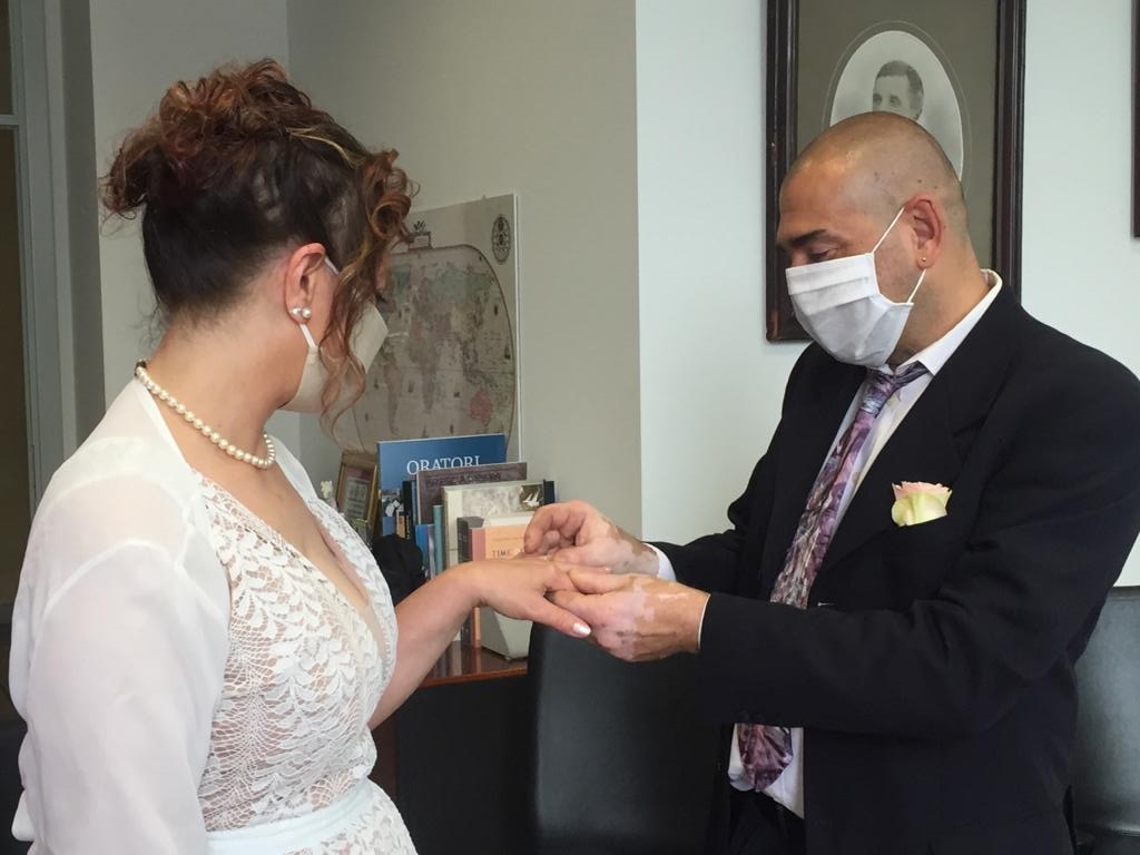 Matrimonio dopo il Covid: “Il virus ci ha fatto capire che non potevamo più aspettare”