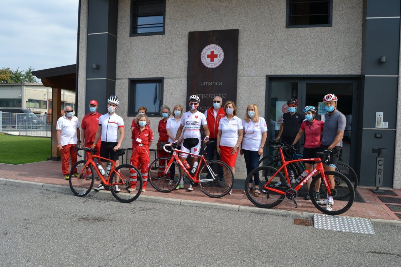 Croce Rossa: un omaggio lungo 685 chilometri per le vittime Covid