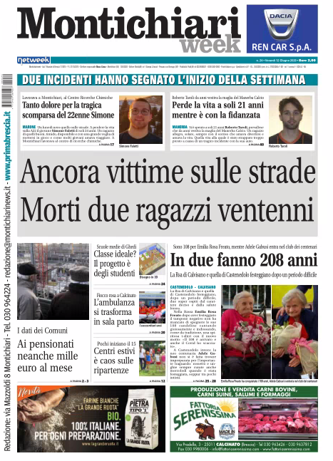 MontichiariWeek è in edicola