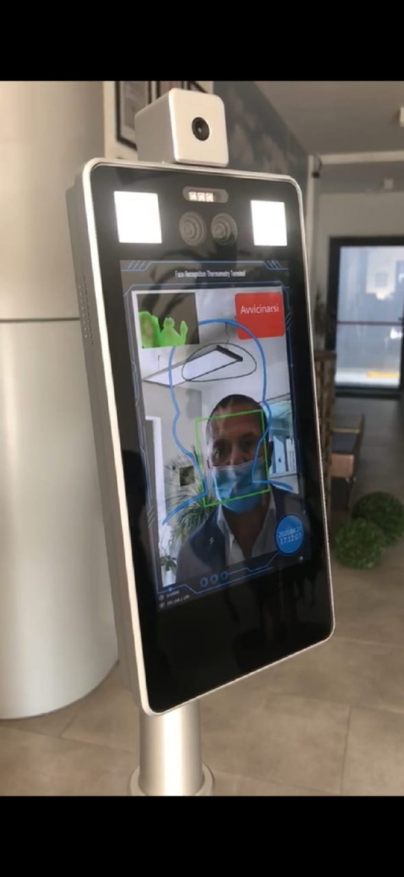 Altolà alla febbre: in Municipio arrivano i termoscanner