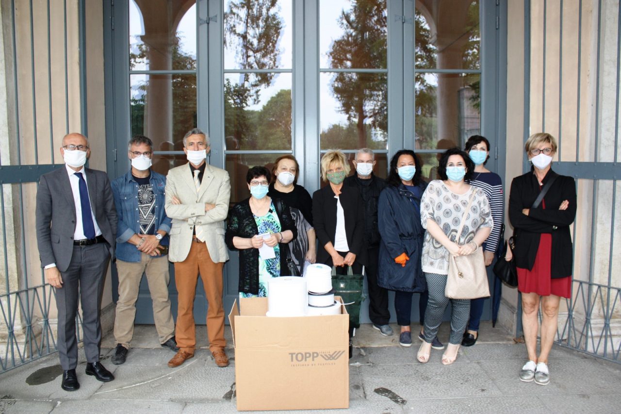 Solidarietà “formato mascherina” da Dominato Leonense e Ucid