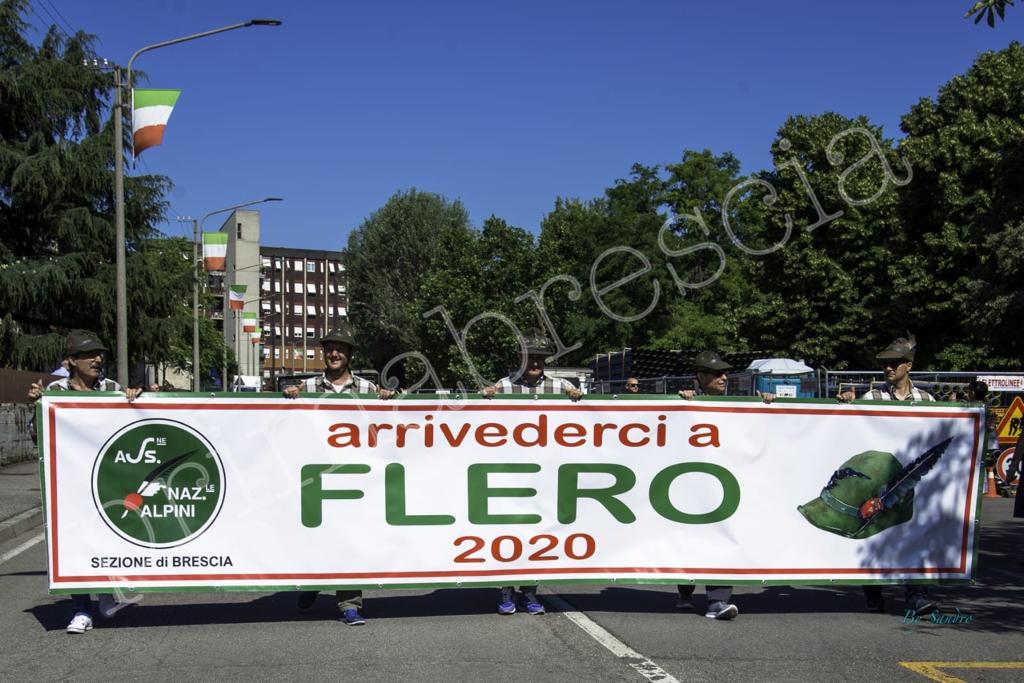 Flero si sarebbe festeggiata questo week end la sezionale degli Alpini