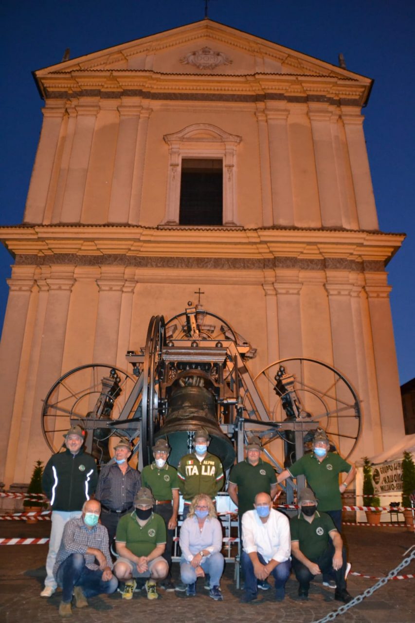 Le campane della chiesa tornano a Seniga