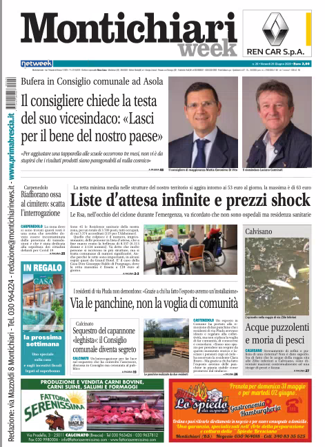 MontichiariWeek è in edicola