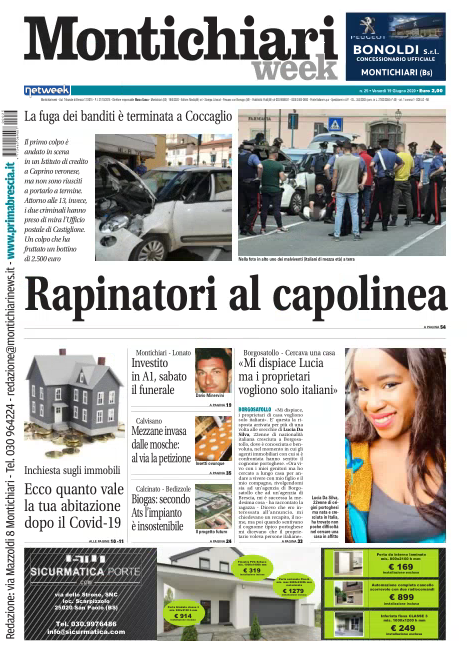 MontichiariWeek è in edicola