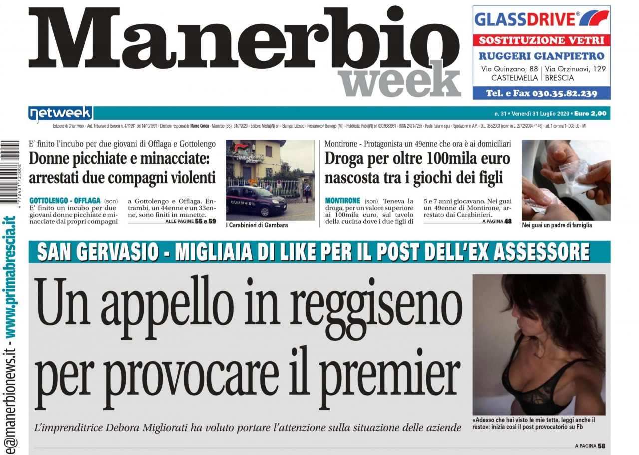 E’ in edicola il nuovo numero di Manerbioweek