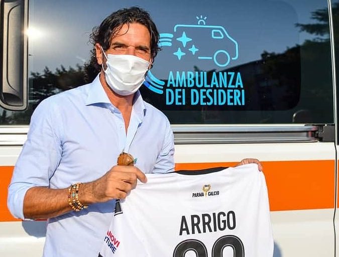 Primo passo verso un sogno da realizzare per Arrigo, il tifoso 92enne