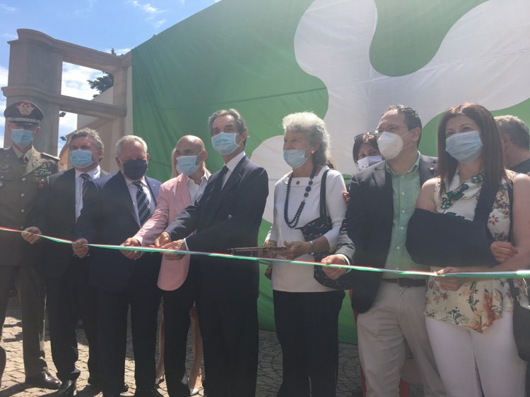 Inaugurato l’anfiteatro del Vittoriale degli Italiani come da sogno del Vate