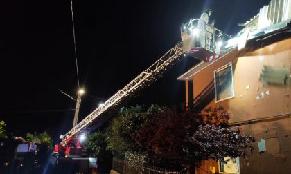 Maltempo, a Palazzolo scoperchiato un tetto: casa inagibile