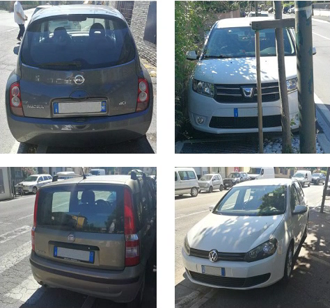 Soste selvagge, ma parcheggi vuoti