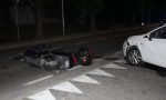 Auto contro scooter, ferito un 63enne GALLERY
