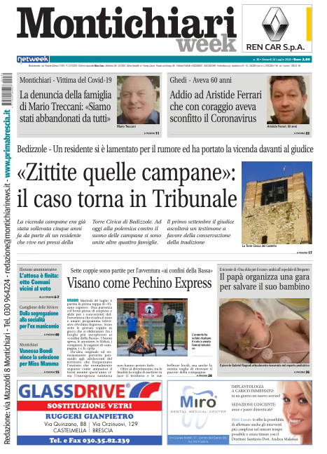 MontichiariWeek è in edicola