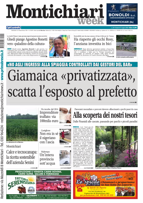 MontichiariWeek è in edicola
