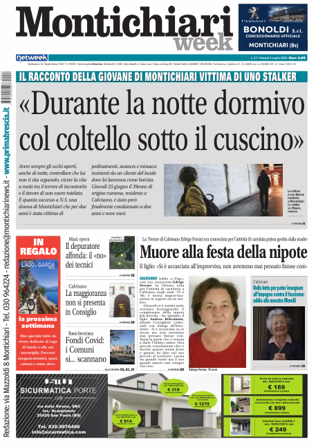 MontichiariWeek è in edicola