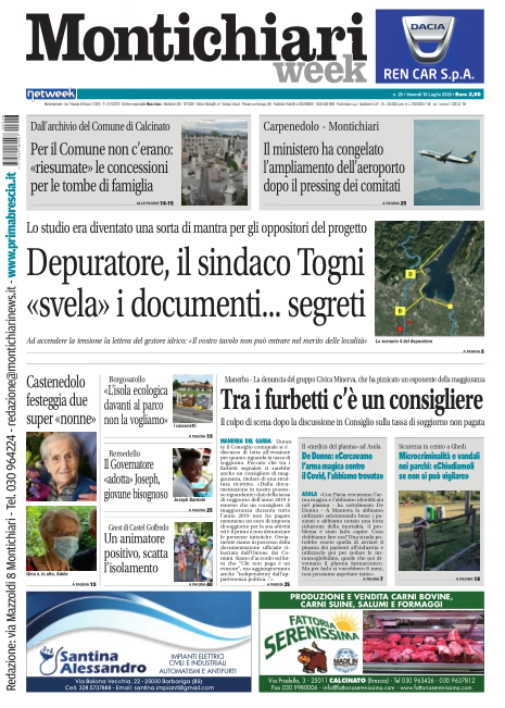 MontichiariWeek è in edicola