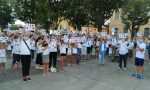 Un flash mob davanti al palazzo della Provincia per dire «No» al Bitumificio