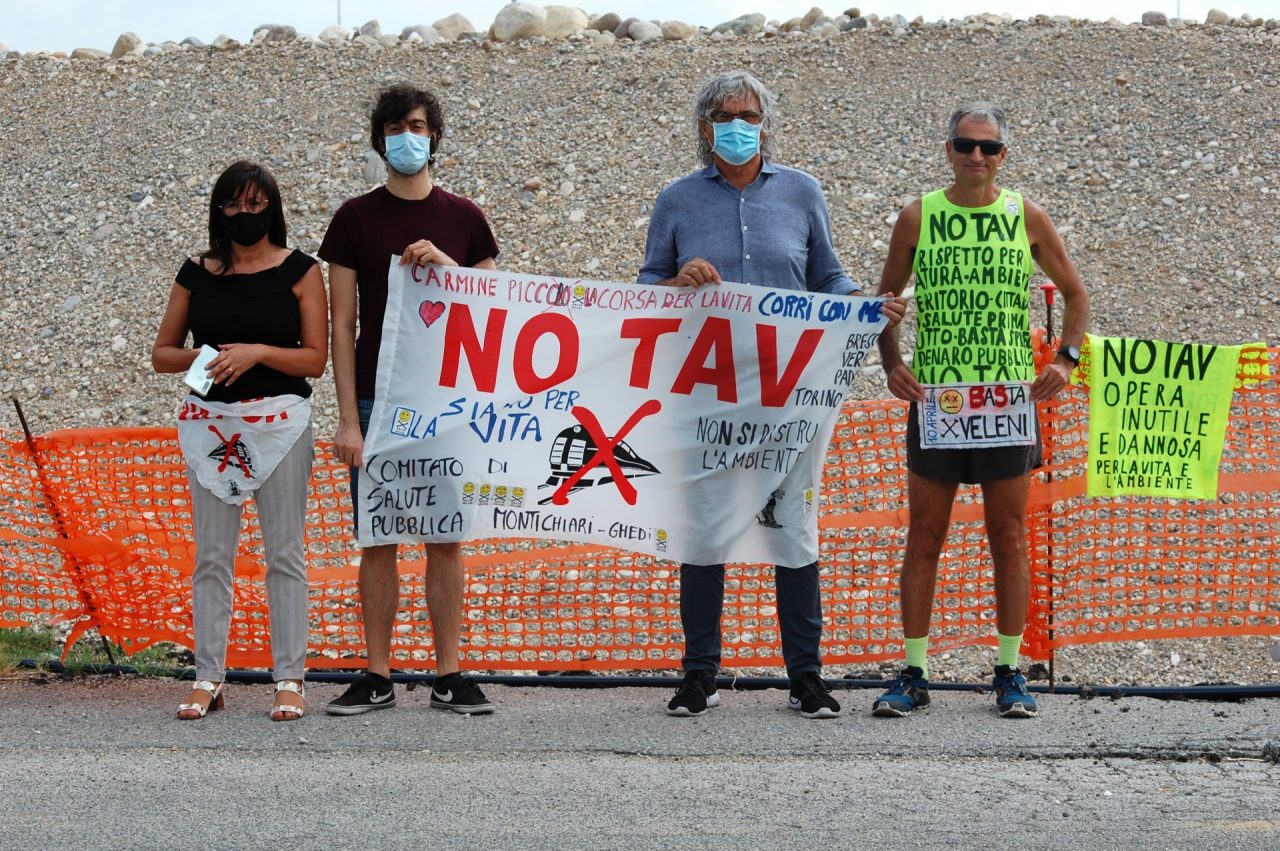 Carmine Piccolo corre contro l’alta velocità