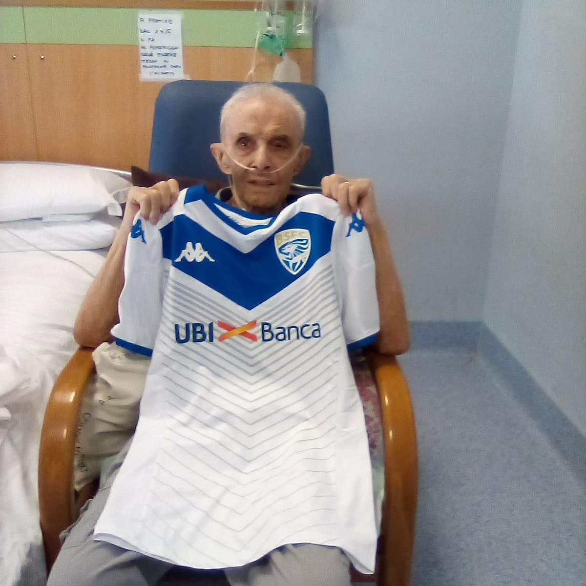 Maglia del capitano del Brescia per Arrigo Dall’Asta