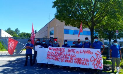 Preoccupati per il futuro: operai della Ravelli in sciopero