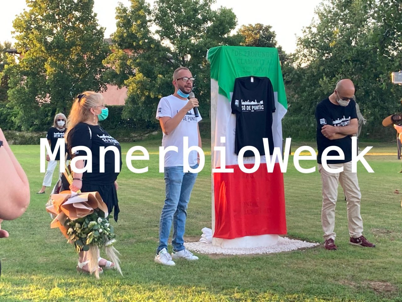 Inaugurata la stele per le vittime del Covid