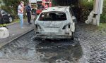 Incendio a Capriolo, un'auto divorata dalle fiamme