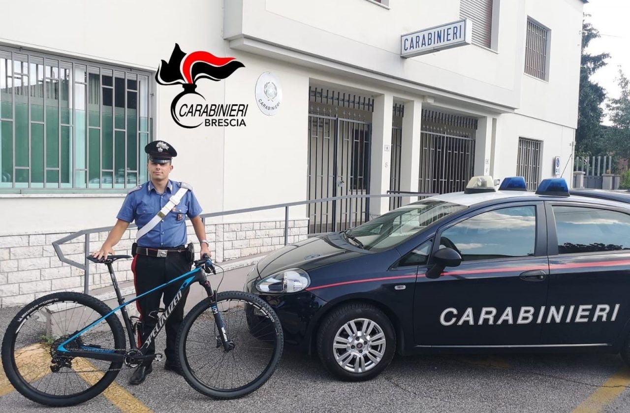 I carabinieri recuperano biciclette rubate e le restituiscono ai legittimi proprietari