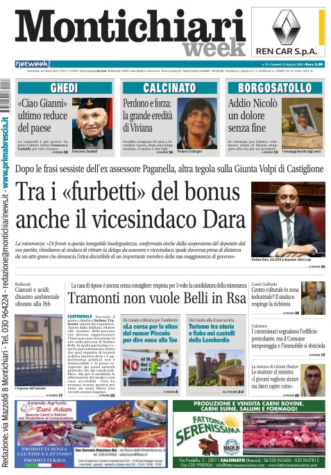 MontichiariWeek è in edicola