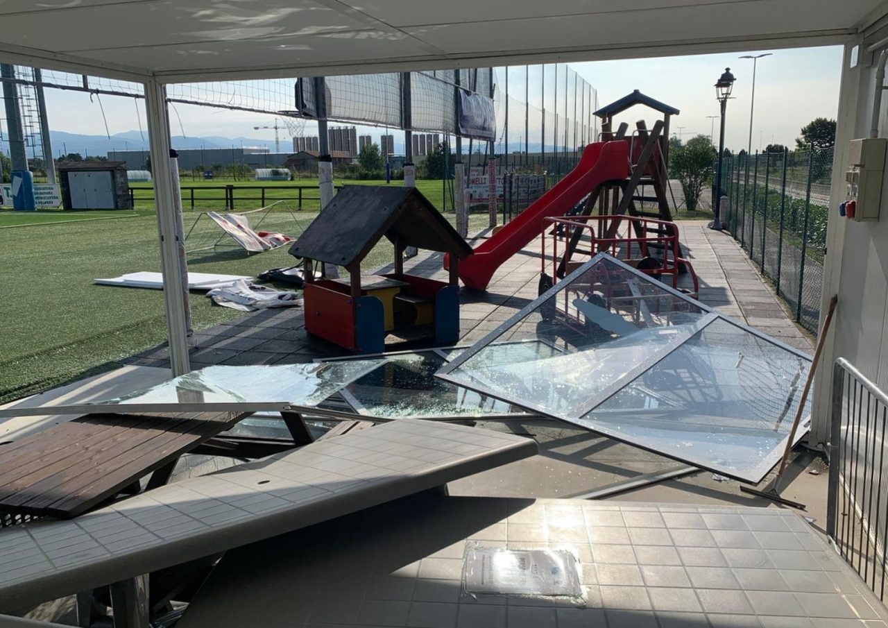 Ingenti danni a Rovato per il nubifragio FOTO e VIDEO