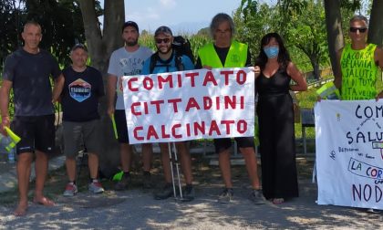 Mirko Savi arriva a Calcinato, ad accoglierlo il Comitato Cittadini