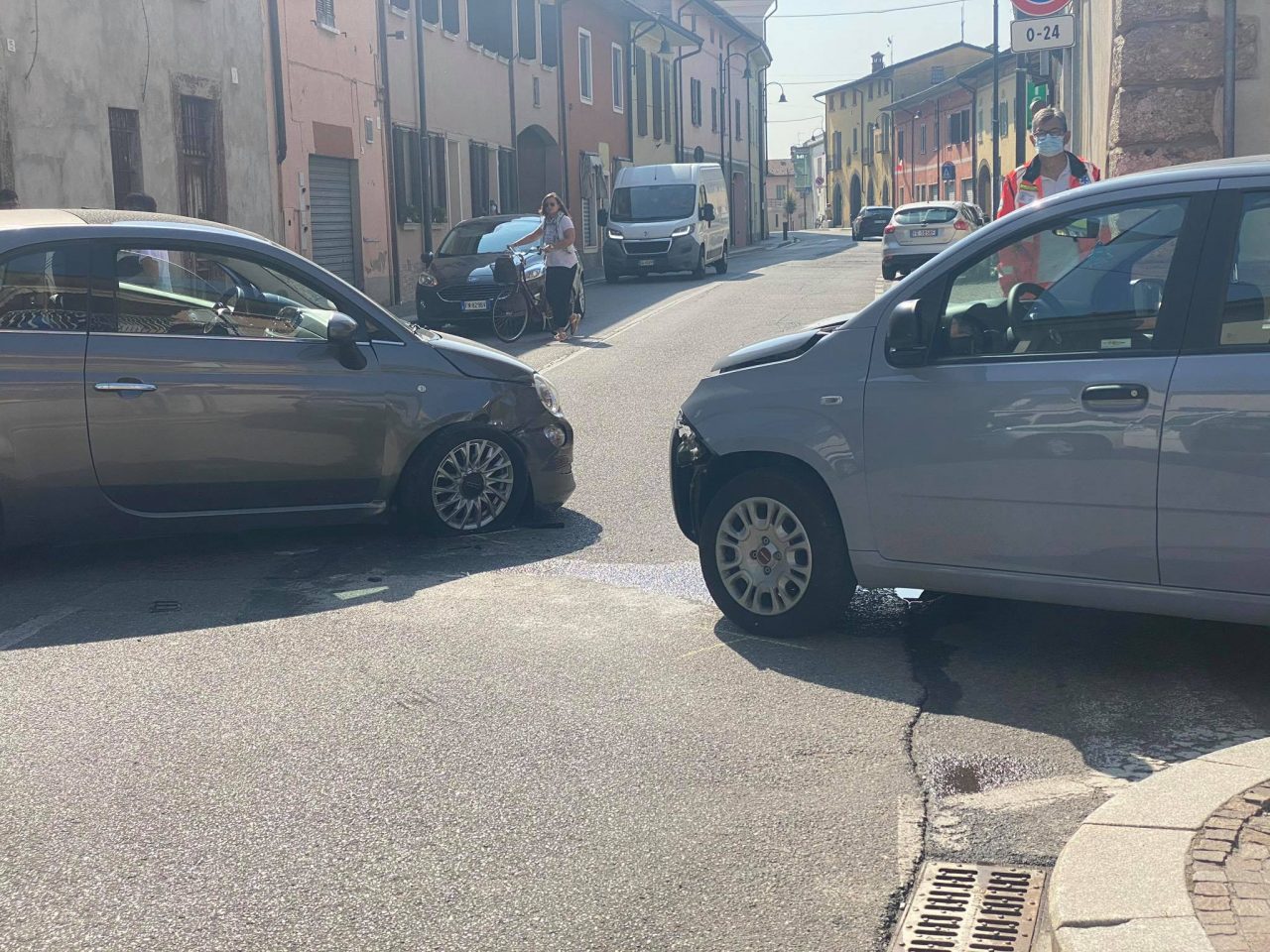 Trenzano scontro tra due automobiliste